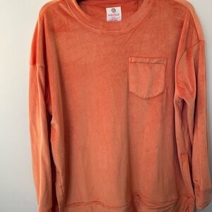 Marbleleaf Women's Orange Sweatshirt